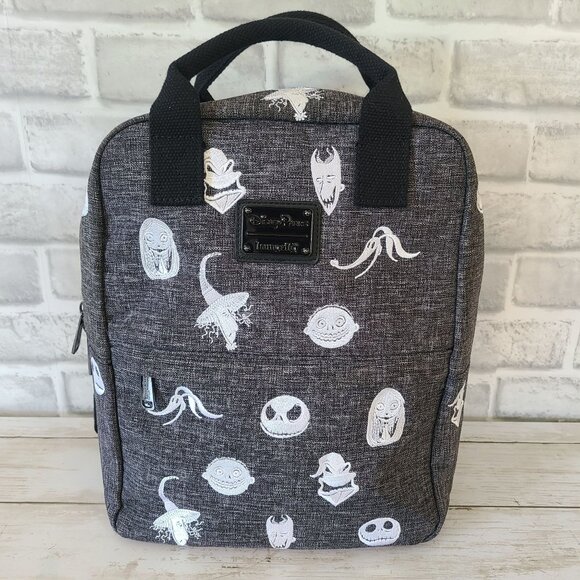 Disney Loungefly Nightmare Before Christmas Embroidered Backpack Halloween - Picture 1 of 9